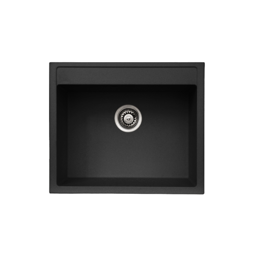 Νεροχύτης γρανίτης μαύρο Granite sink GLGE 60A