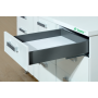 Οδηγός συρτάριου D'Conti με μεταλλικά πλαϊνά Slimbox 90mm ανθρακί