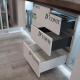 Οδηγός συρτάριου D'Conti με μεταλλικά πλαϊνά Slimbox 90mm ανθρακί Οδηγός συρτάριου D'Conti με μεταλλικά πλαϊνά Slimbox 90mm ανθρακί
