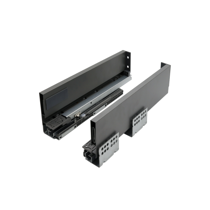 Οδηγός συρτάριου D'Conti με μεταλλικά πλαϊνά Slimbox 175mm ανθρακί Οδηγός συρτάριου D'Conti με μεταλλικά πλαϊνά Slimbox 175mm ανθρακί