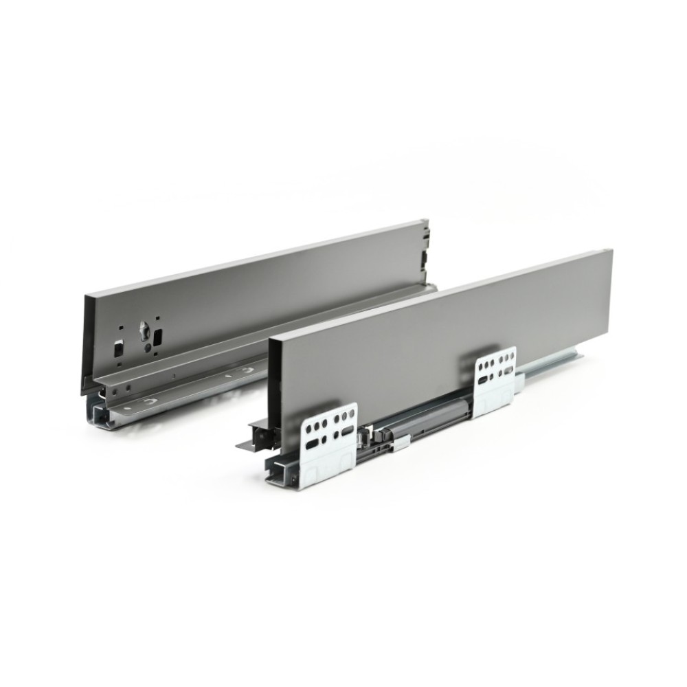 Οδηγός συρταριού D'Conti Slimbox-HF 116mm ανθρακί 500mm