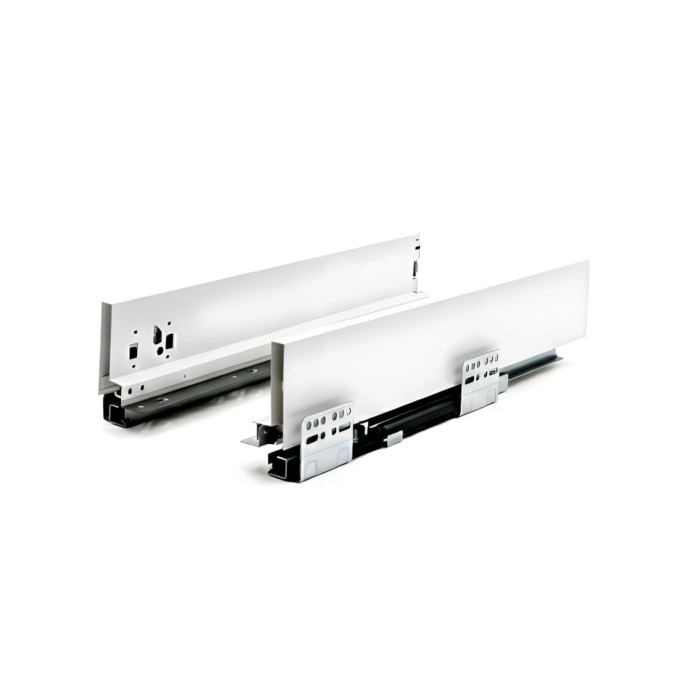 Οδηγός συρταριού D'Conti Slimbox-HF 198mm λευκό 500mm