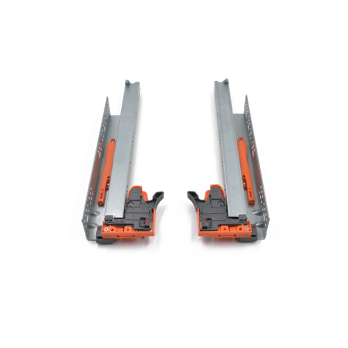 Οδηγός κρυφός ξύλινου συρταριού D'Conti push open 100% άνοιγμα 500mm