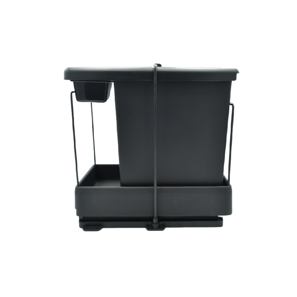 Συρόμενος Κάδος Απορριμμάτων Carrier 21500 Κουζίνας 20 + 1 Lt  Γκρί