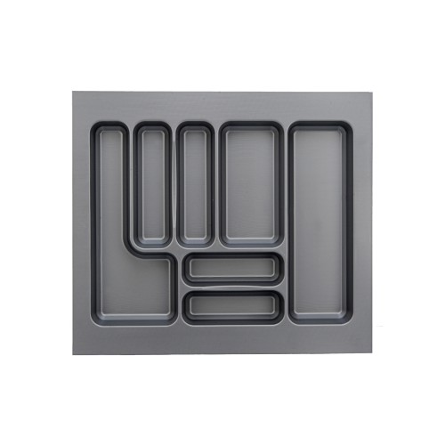 Κουταλοθήκη συρταριού για κουτί 600mm (560x490) ανθρακί