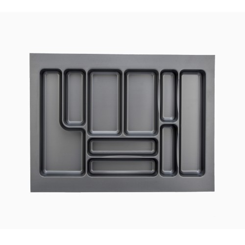 Κουταλοθήκη συρταριού για κουτί 700mm (660x490) ανθρακί