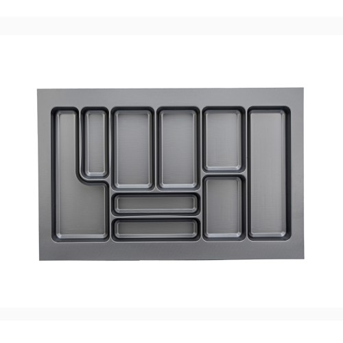 Κουταλοθήκη συρταριού για κουτί 800mm (760x490) ανθρακί