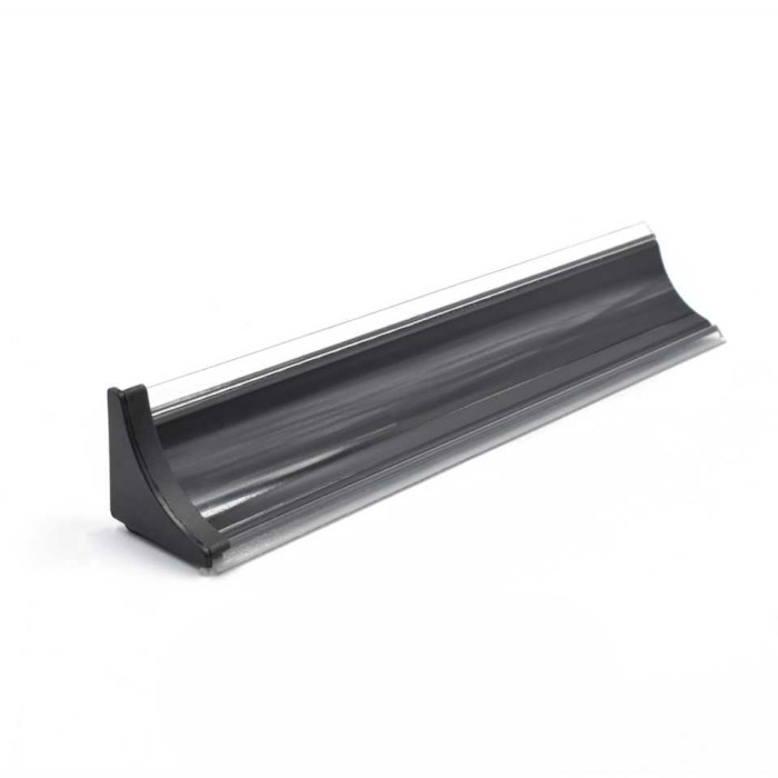 Αρμοκάλυπτρο PVC πομπέ μέσα 30x30 μαύρο 3660mm