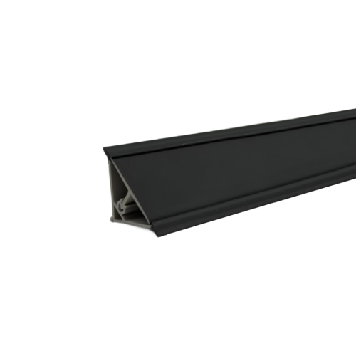 Αρμοκάλυπτρο 30x30 mm ίσιο L=4000 mm μαύρο