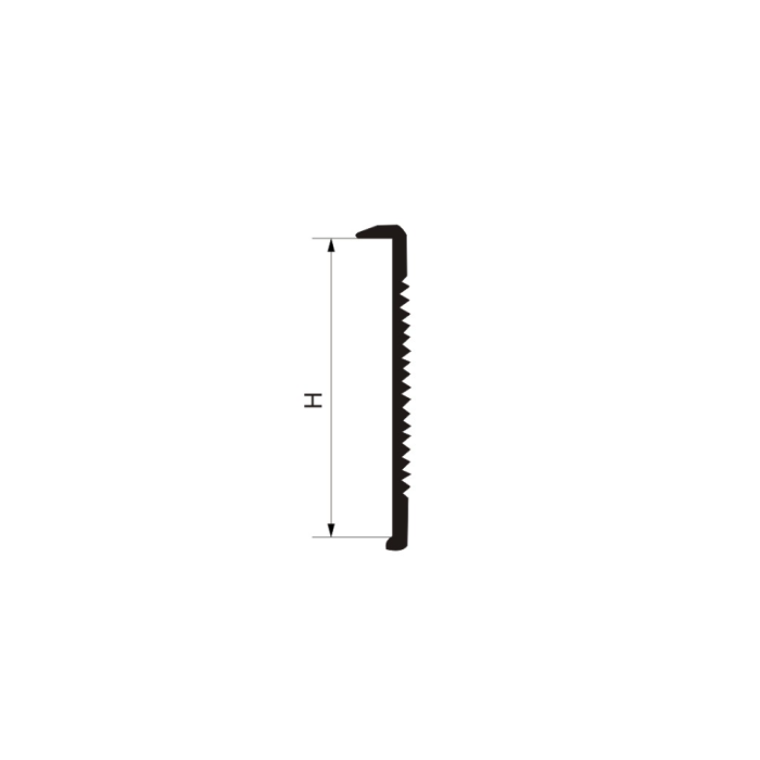 Πλαϊνό προφίλ πάγκου δεξί 40mm