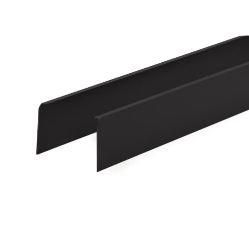 Πλαϊνό προφίλ πάγκου αριστερό 40mm μαύρο