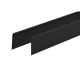 Πλαϊνό προφίλ πάγκου αριστερό 40mm μαύρο