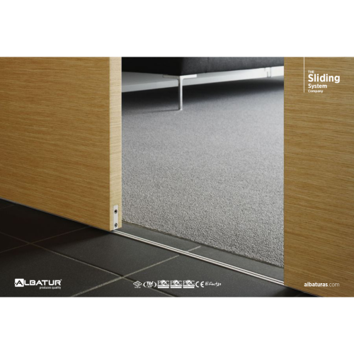 Μηχανισμός ALB 9880 Συνχρ. Συρόμενης Πόρτας 120kg Ενσωματωμένο Φρένο Διπλής Κατεύθυνσης