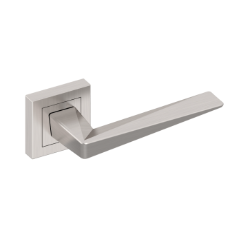 AS-251 DILEK  Χερούλι καμαρόπορτας ροζέτα σατέν  (1 σετ / 2 τεμ)