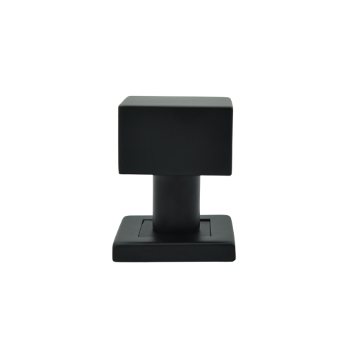 Μπουλ εξώπορτας τετράγωνο μαύρο ματ