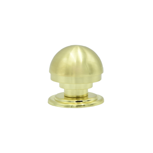 Μπουλ εξώπορτας στρόγγυλο χρυσό ματ