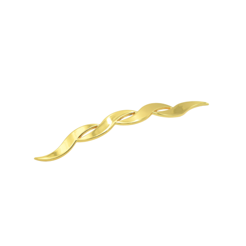 Λαβή επίπλου 252 χρυσό 128mm