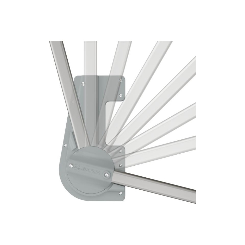 Μηχανισμός Ασανσέρ Ντουλάπας  Γκρί 15Kg 