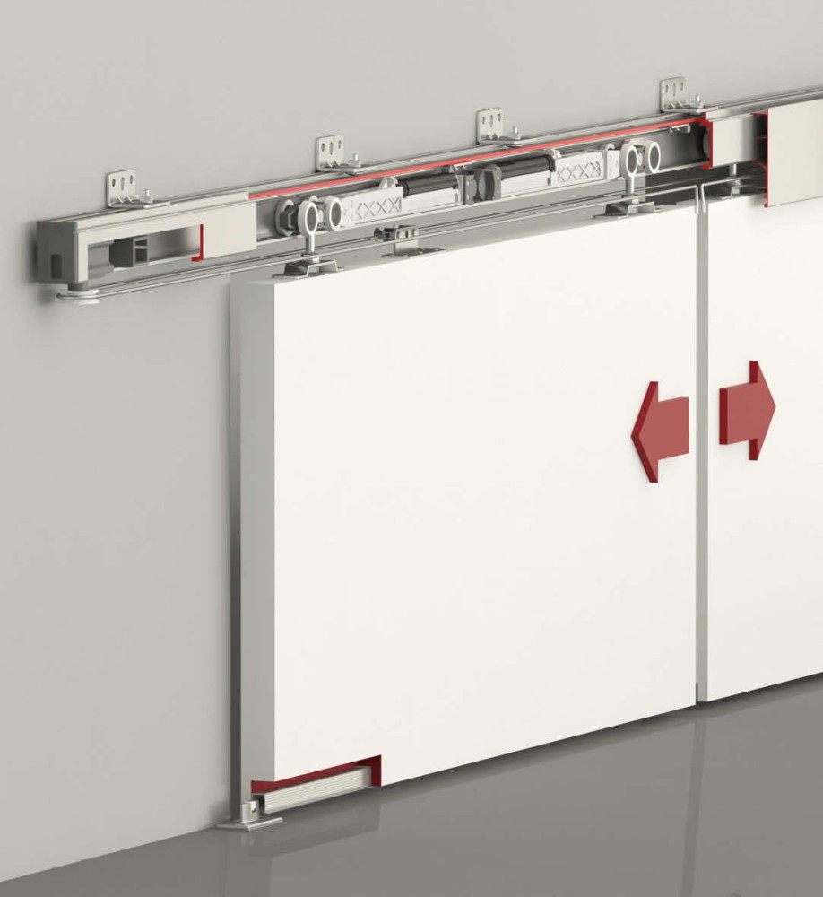 DoorSync 9820 120 Kg - Μηχανισμός Συγχρονισμού Συρόμενης Πόρτας Φρένο Διπλής Κατεύθυνσης