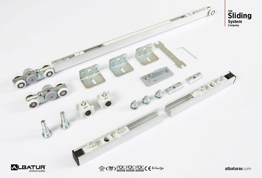 DoorSlide 9015  60 Kg - Μηχανισμός Συρόμενης Πόρτας Φρένο Διπλής Κατεύθυνσης