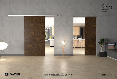 DoorSlide 9010 60 Kg - Μηχανισμός Συρόμενης Πόρτας Φρένο Διπλής Κατεύθυνσης