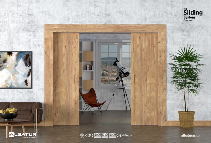 DoorSync 9830  60 Kg - Μηχανισμός Συνχρονισμού Συρόμενης Πόρτας Φρένο Διπλής Κατεύθυνσης