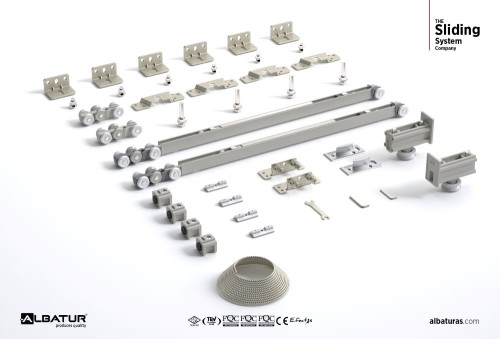 DoorSync 9830  60 Kg - Μηχανισμός Συνχρονισμού Συρόμενης Πόρτας Φρένο Διπλής Κατεύθυνσης