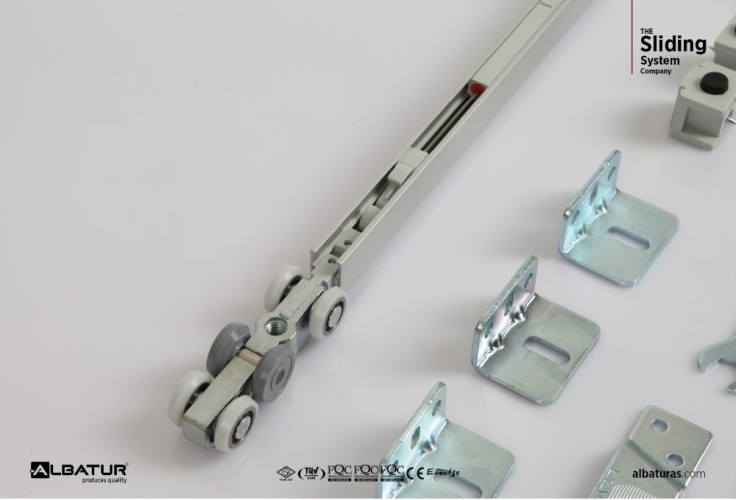 DoorSync 9840  40 Kg - Μηχανισμός Συνχρονισμού Συρόμενης Πόρτας Φρένο Διπλής Κατεύθυνσης