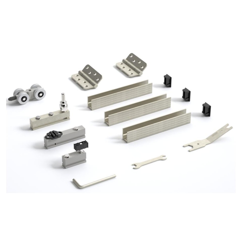 Μηχ/μός ALB 9400 Συρόμενης Πτυσσόμενης Πόρτας 160 Kg για Πάχος 40-50 mm