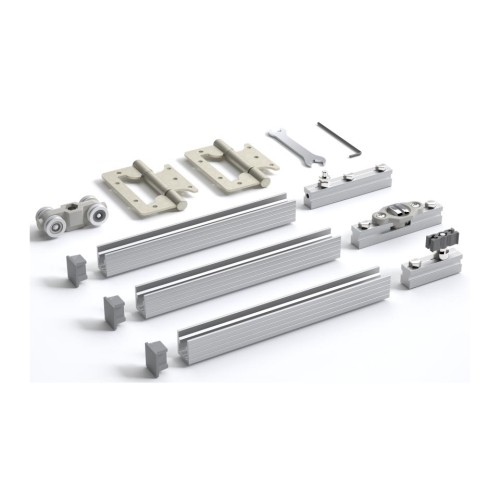 Μηχ/μός ALB 9061 Συρόμενης Πτυσσόμενης Πόρτας 60 Kg για Πάχος 36-60 mm