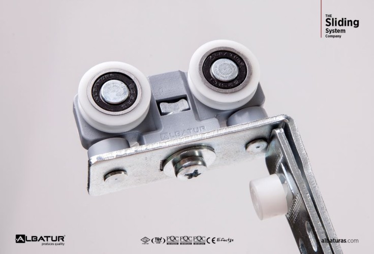 Μηχ/μός ALB 7440 Συρ. Πτυσσόμενης Ντουλάπας 40 Kg για Πόρτα 18 mm