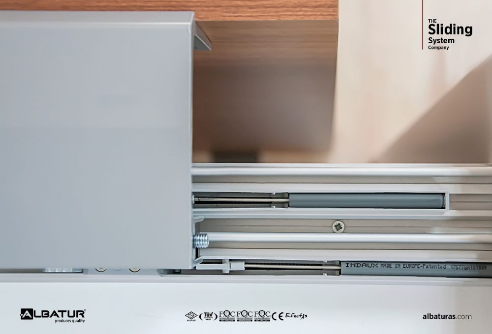 TopSlide 100 Kg - Συρόμενος Μηχανισμός 2 Φύλλης Ντουλάπας