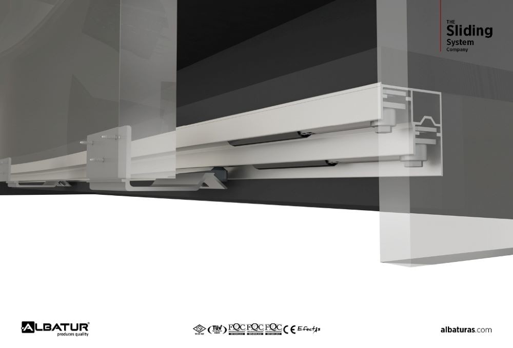 TopSlide 100 Kg - Συρόμενος Μηχανισμός 3 Φύλλης Ντουλάπας