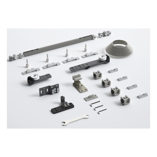 Μηχ/μός ALB 0451 Τηλ/κός 1-Φυλλής Συρόμενης Πόρτας 60 Kg Φρένο Διπλής Κατεύθυνσης για Πάχος 30-50 mm